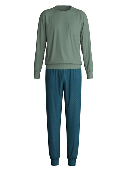 Calida Relax Imprint 1 Pyjama with cuff