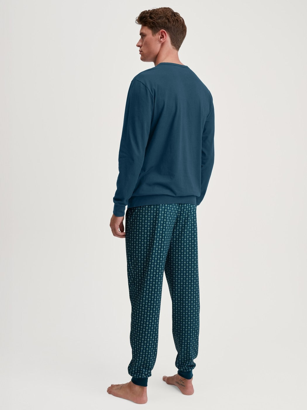 Calida Relax Imprint 3 Pyjama with cuff