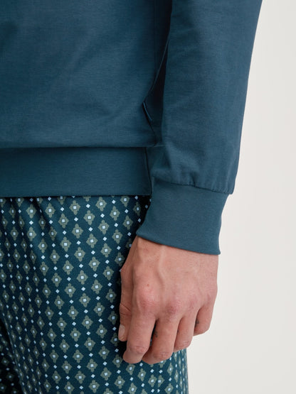 Calida Relax Imprint 3 Pyjama with cuff