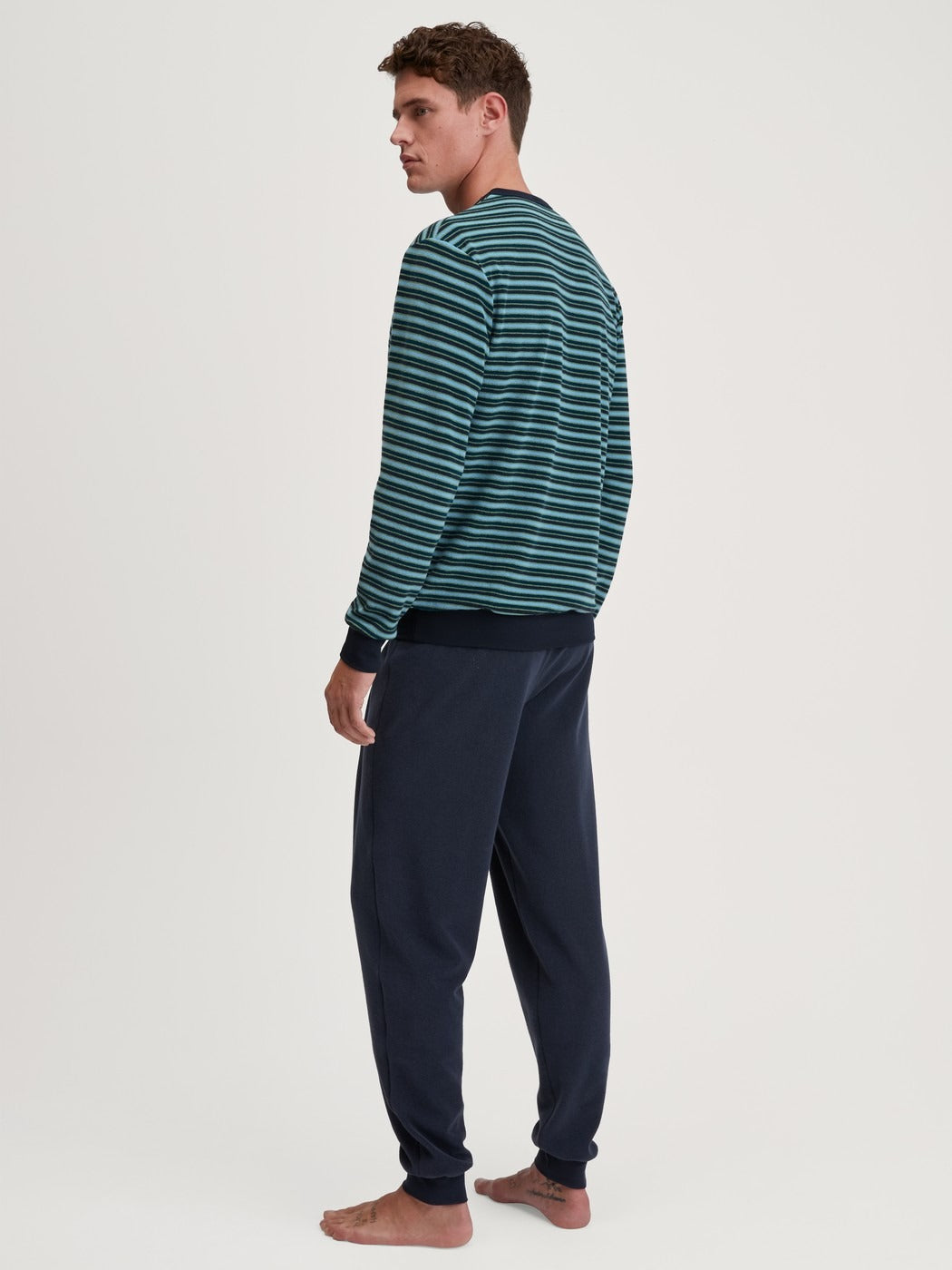 Calida Relax Terry Pyjama with cuff