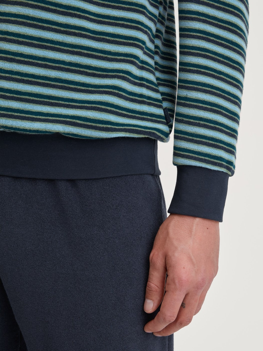 Calida Relax Terry Pyjama with cuff