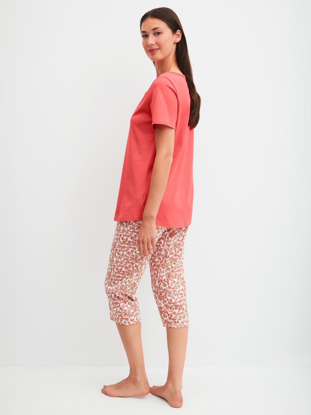 Calida Flower Nights Capri Pyjama