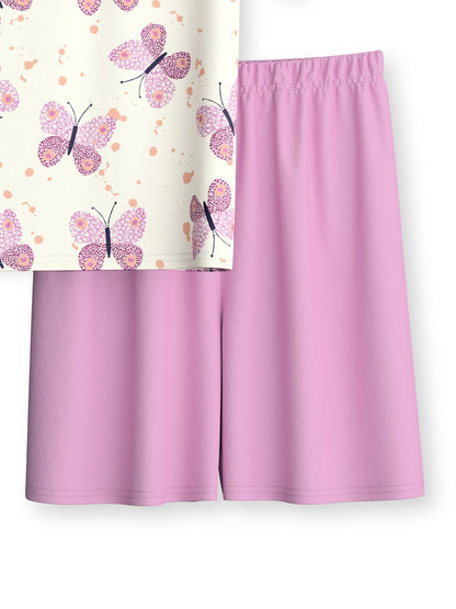 Calida Kids Butterfly Short pyjamas in pure organic cotton