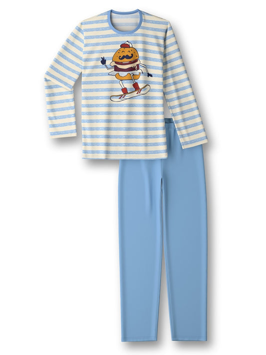 Kids Stripes Jungen Pyjama