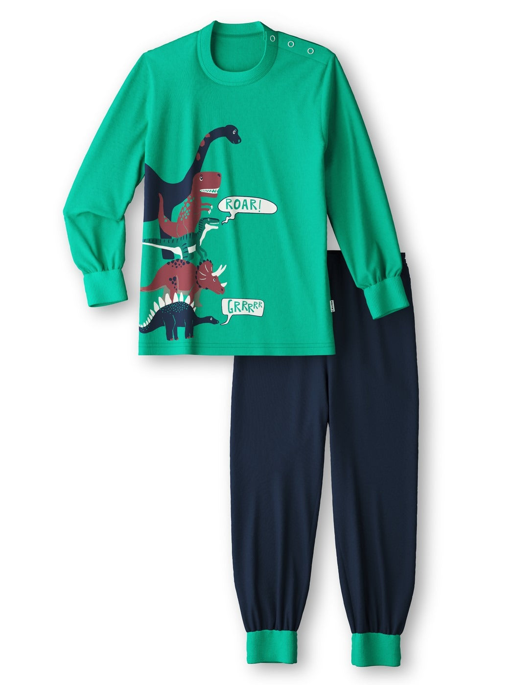 Toddlers Dino Kinder Bündchen-Pyjama