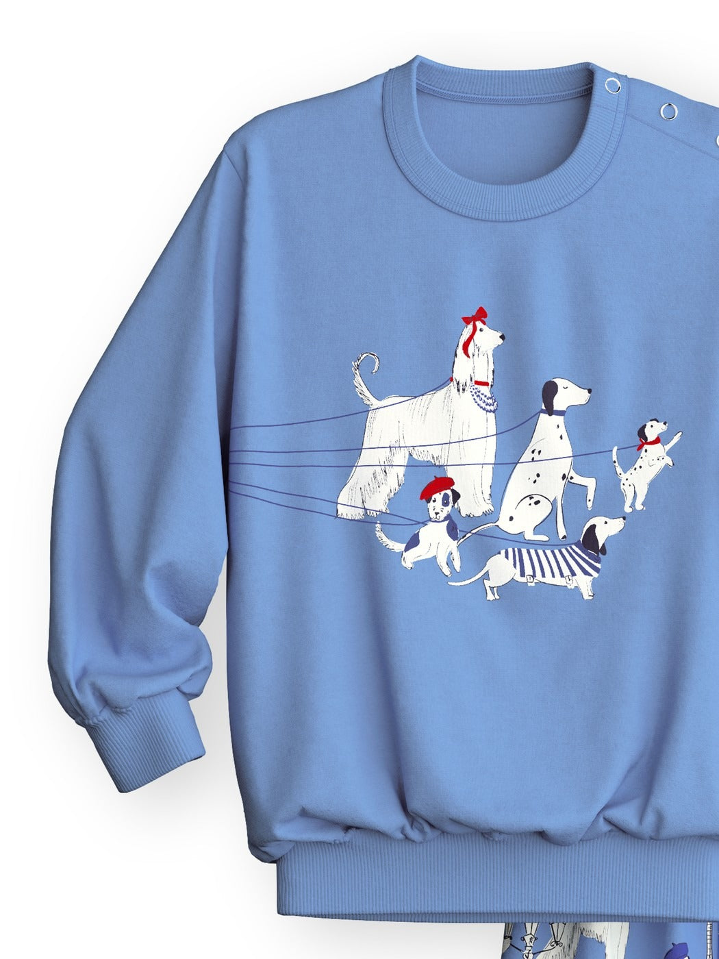 Calida Toddlers Dog Pyjama with cuff