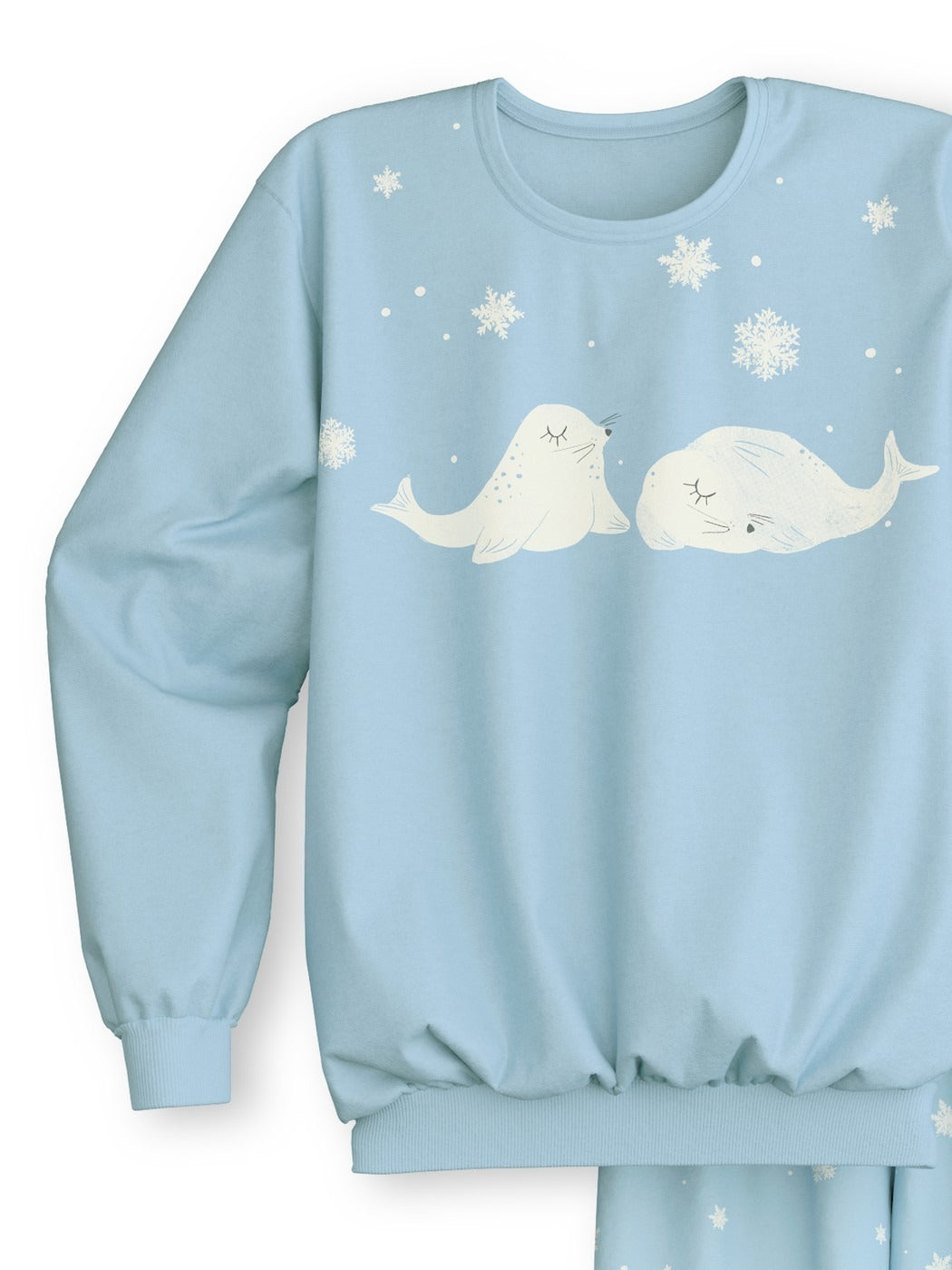 Calida Kids Snowflakes Pyjama with cuff