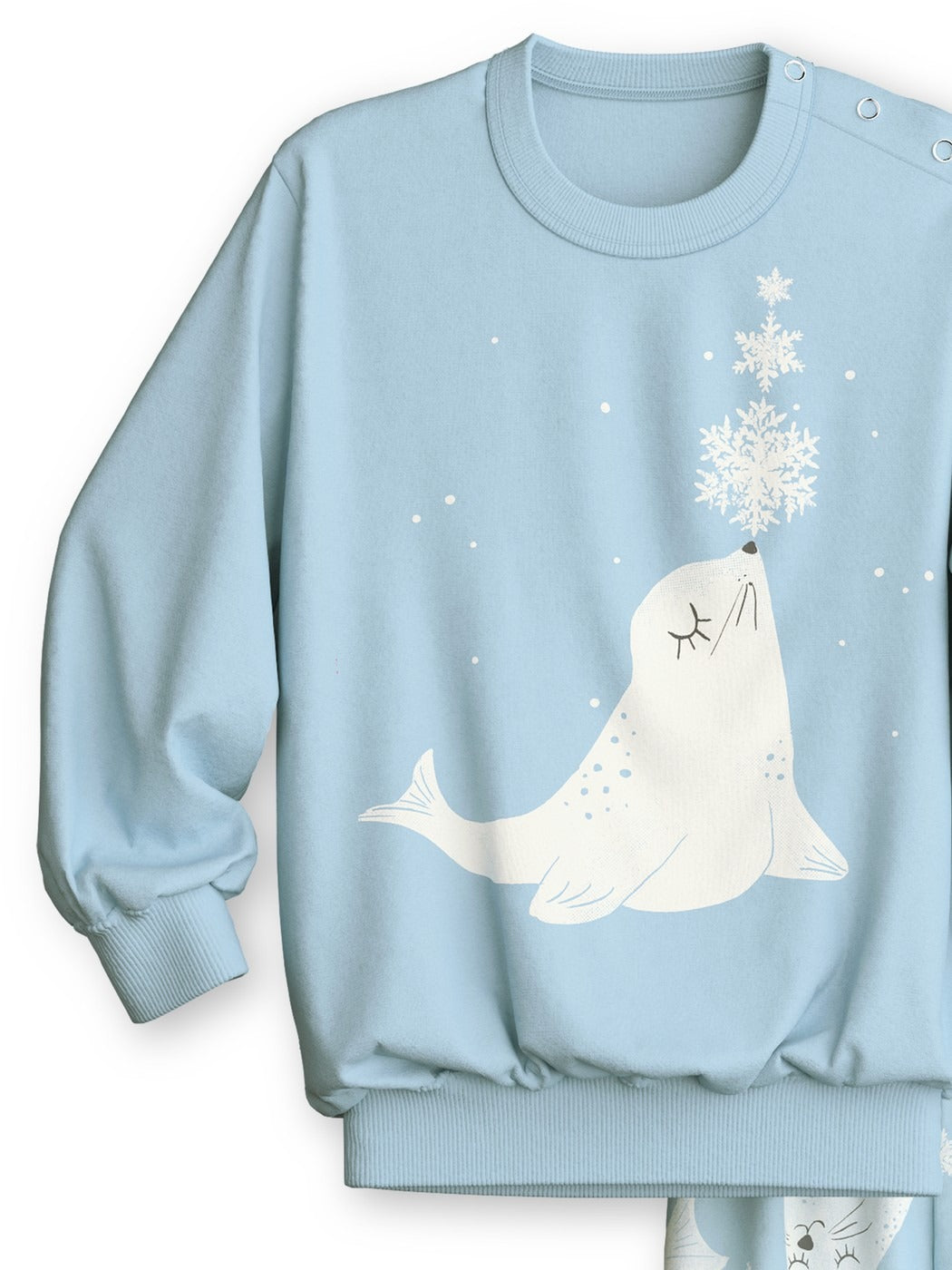 Calida Toddlers Seal Pyjama with cuff