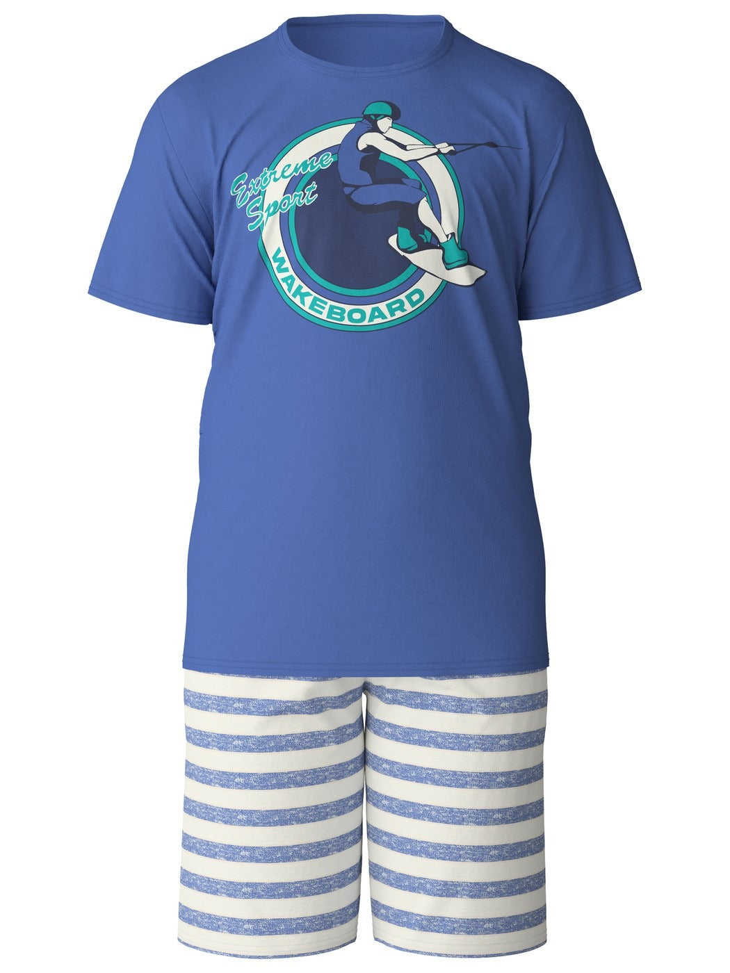 57871-465 Calida Kids Wakeboard Short pyjamas in pure organic cotton