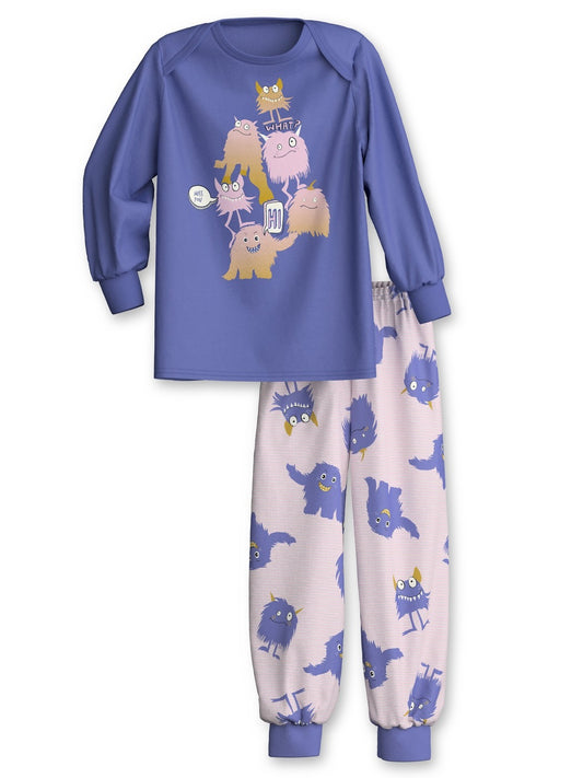 Calida Toddlers Monsters Pyjama with cuff