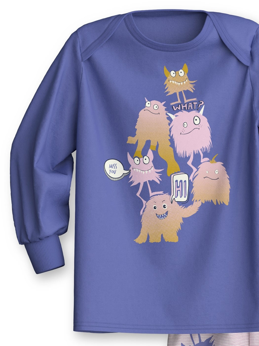 Calida Toddlers Monsters Pyjama with cuff