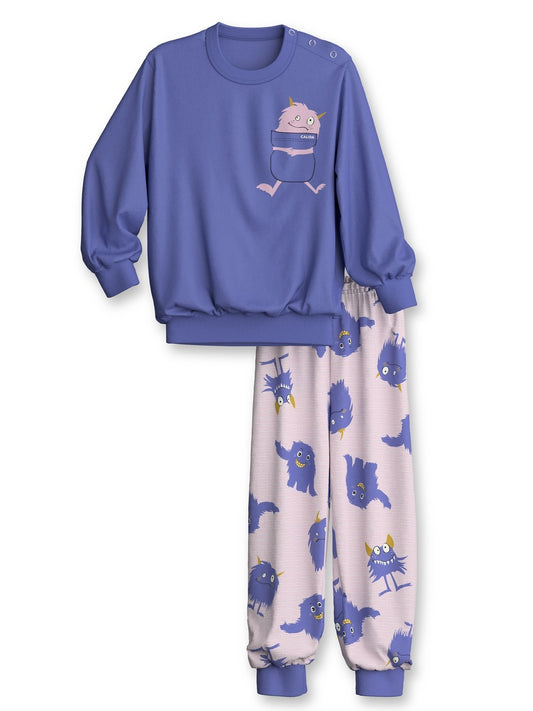 Calida Toddlers Monsters Pyjama with cuff
