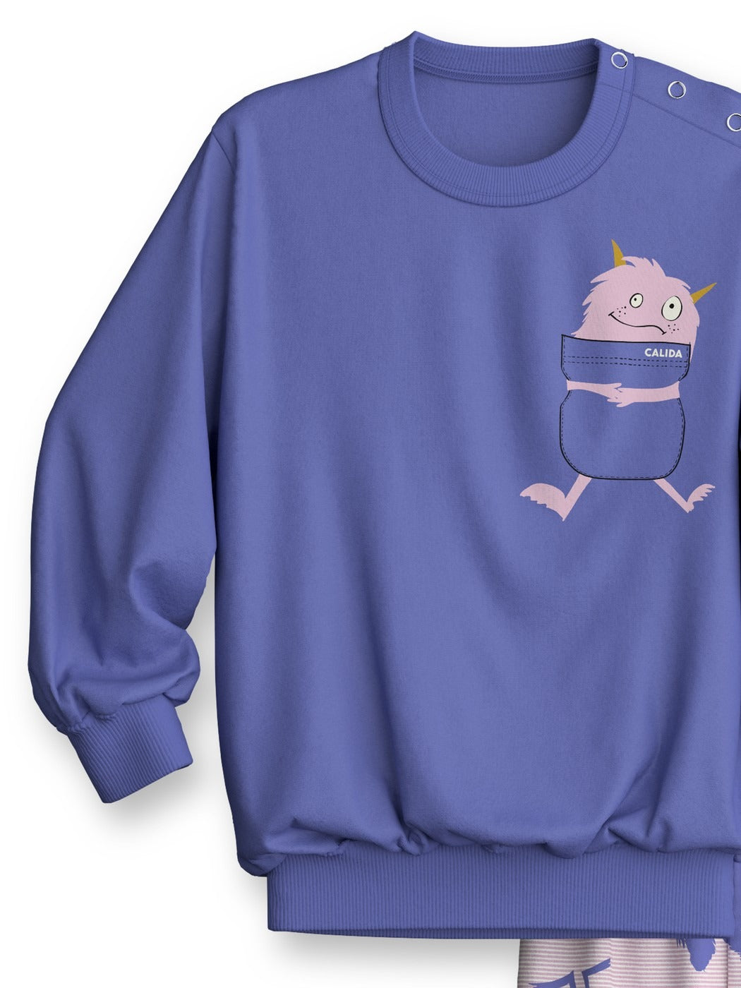 Calida Toddlers Monsters Pyjama with cuff