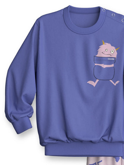 Calida Toddlers Monsters Pyjama with cuff