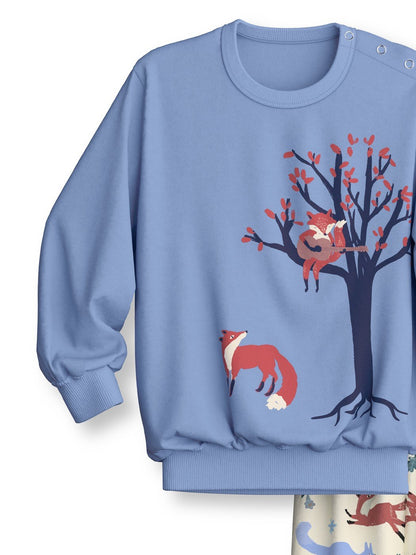 Pijama Calida con puños Serie Toddlers Outdoor