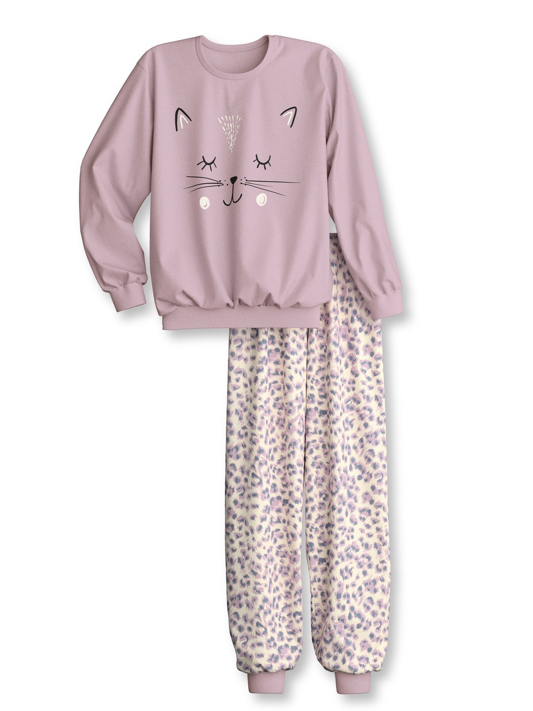 Pijama con puños Serie Kids Cat