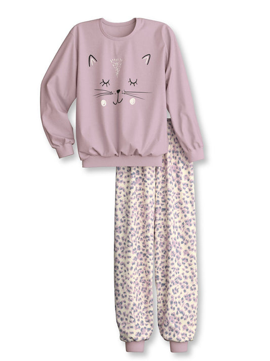 Pijama con puños Serie Kids Cat