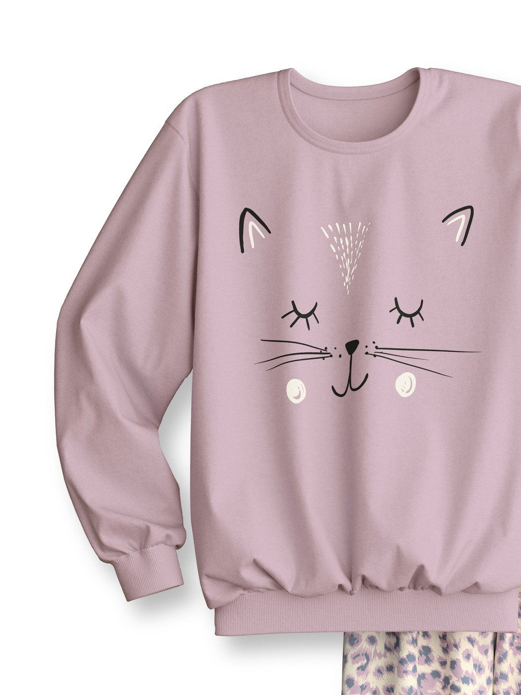 Pijama con puños Serie Kids Cat