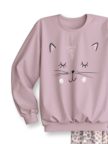 Pijama con puños Serie Kids Cat