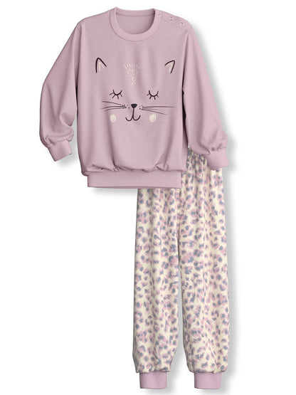 Pyjama with cuff Series Toddlers Cat