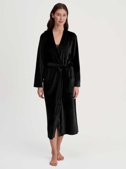 Calida Favourites Seduction Velour Kimono – 125 cm Long