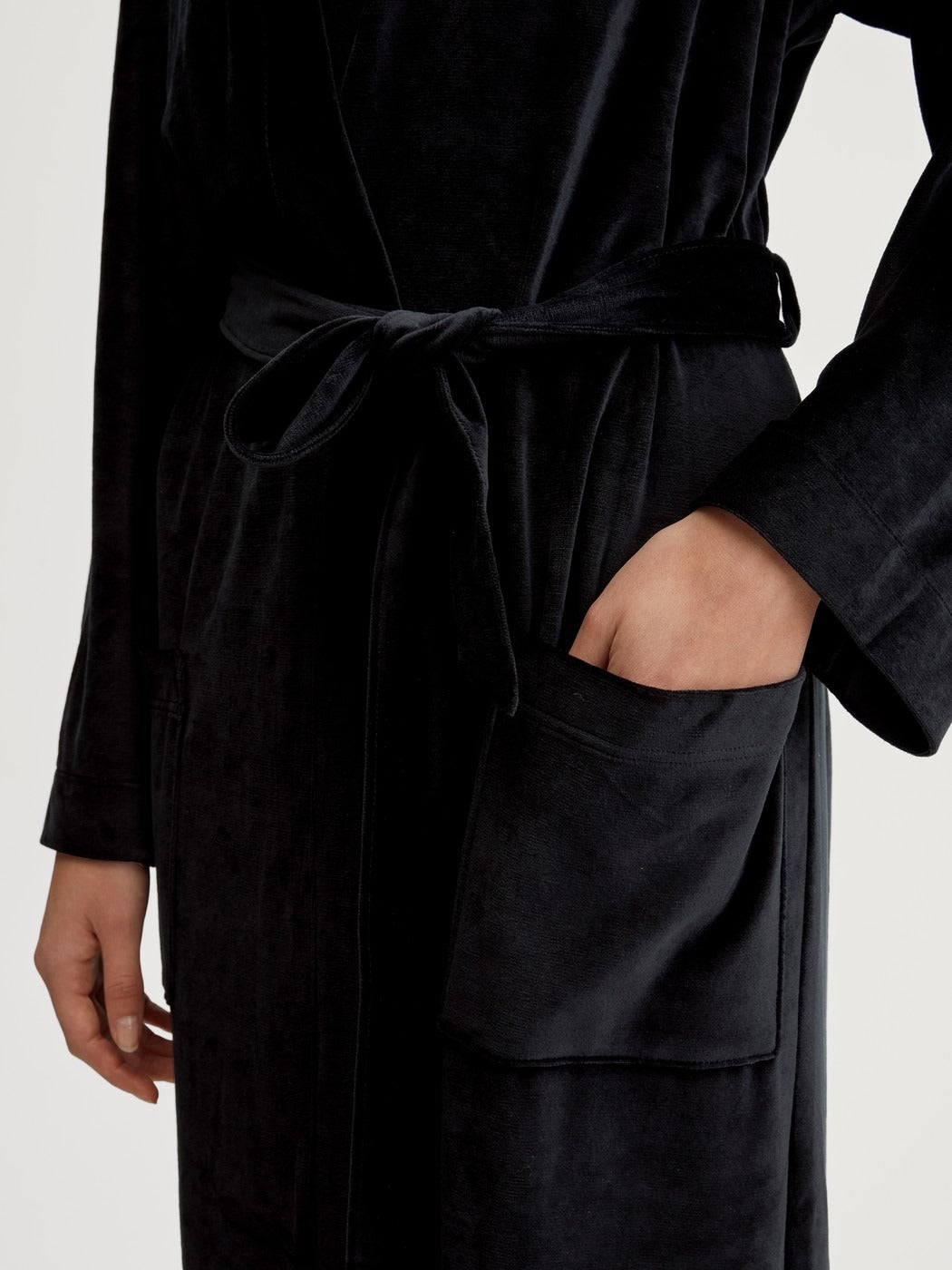 Calida Favourites Seduction Velour Kimono – 125 cm Long