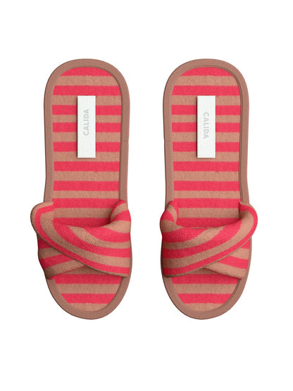 Calida Lounge Stripe Slippers