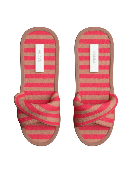 Calida Lounge Stripe Slippers