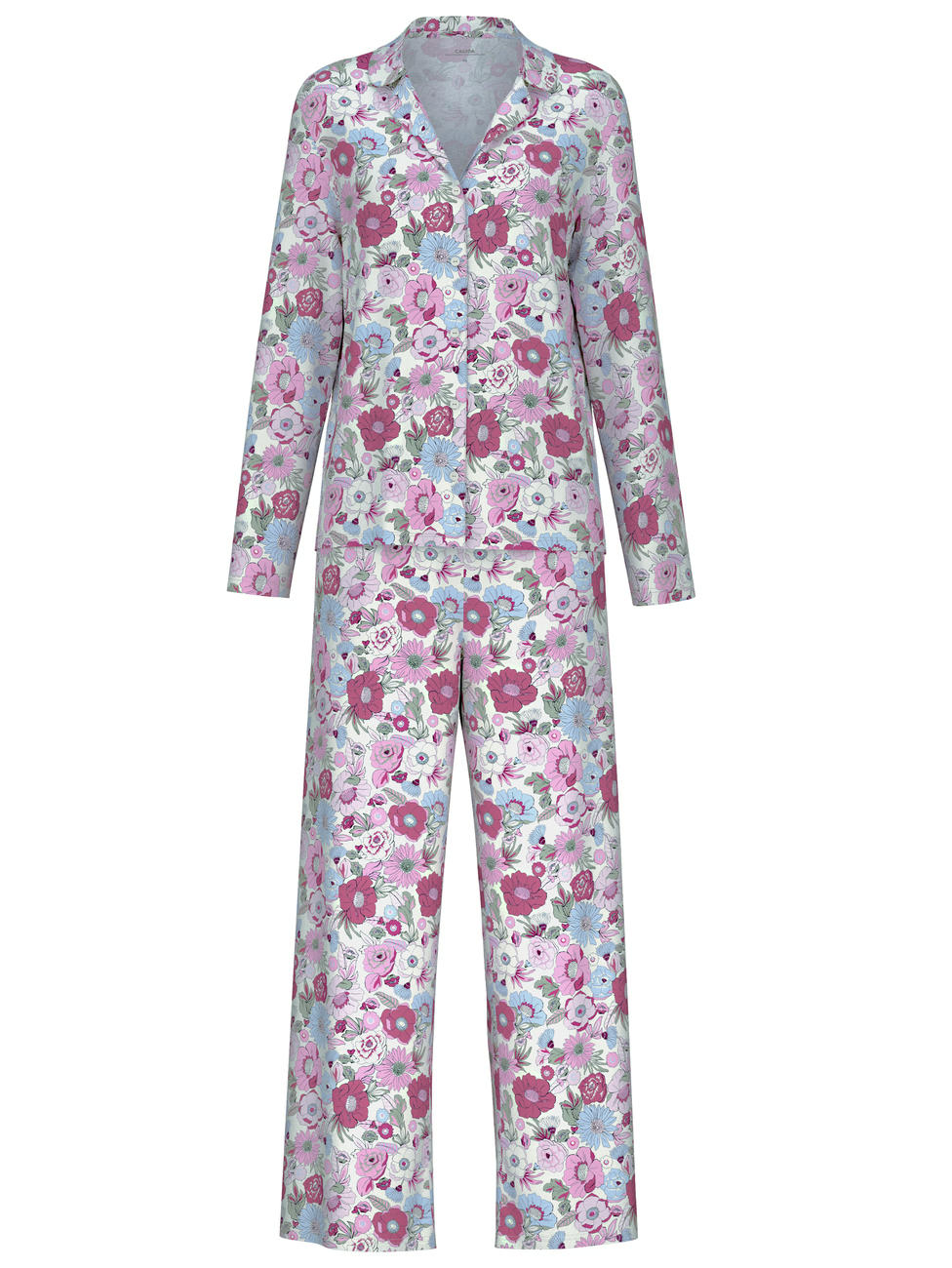 CALIDA SPRING FLOWER DREAMS Pyjama boutonné sur toute la longueur