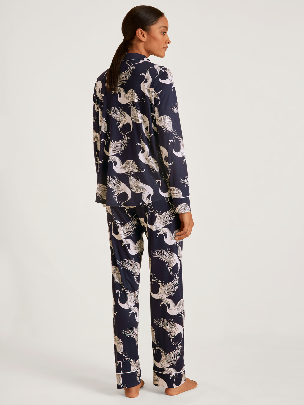 CALIDA MOONLIGHT DREAMS Pyjama Lingerie Wolf