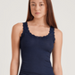 CALIDA RICHESSE LACE Tank-Top, Wolle & Seide