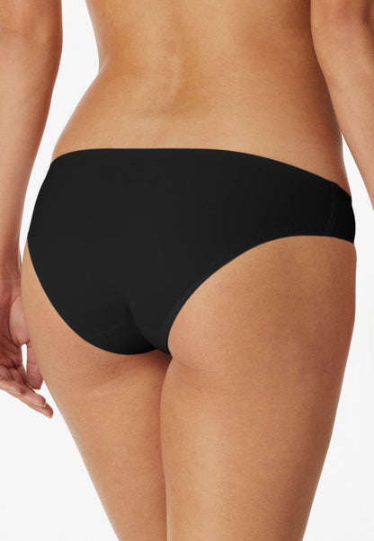 166915-0 Schiesser Hip-Rio-Slip Microware black - Invisible Soft