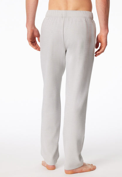 Schiesser Long jacquard jade pants - Mix+Relax