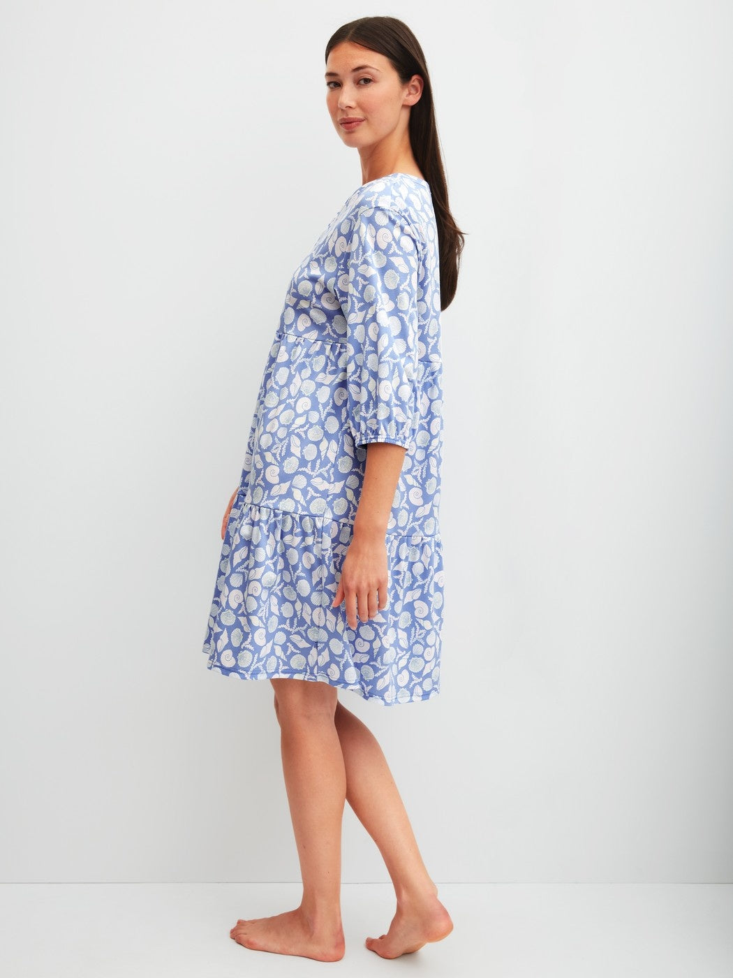 Calida Favourites Ocean Nightdress, length 95 cm