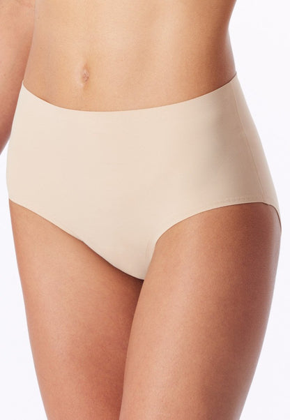 166916-410 Schiesser Maxi-Slip Microware areia - Invisível Suave