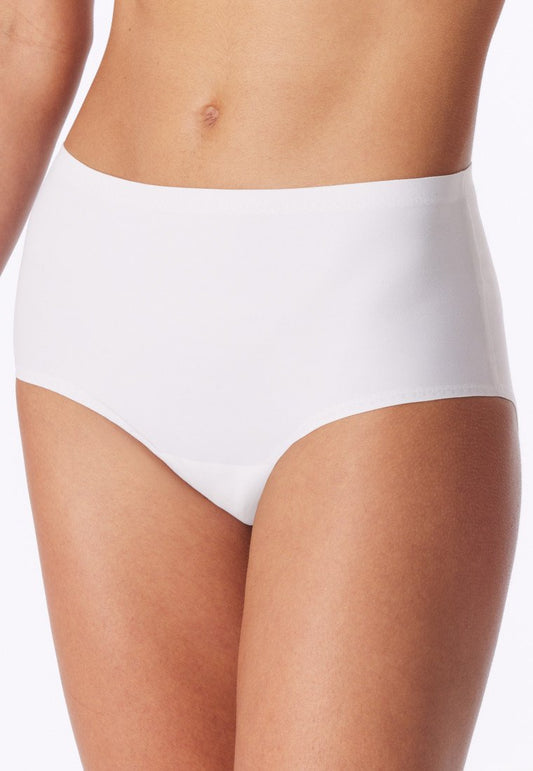 166916-100 Schiesser Maxi-Slip Microware white - Invisible Soft
