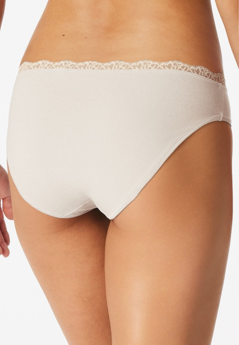 Schiesser Rio briefs lace off-white - Unique Cotton