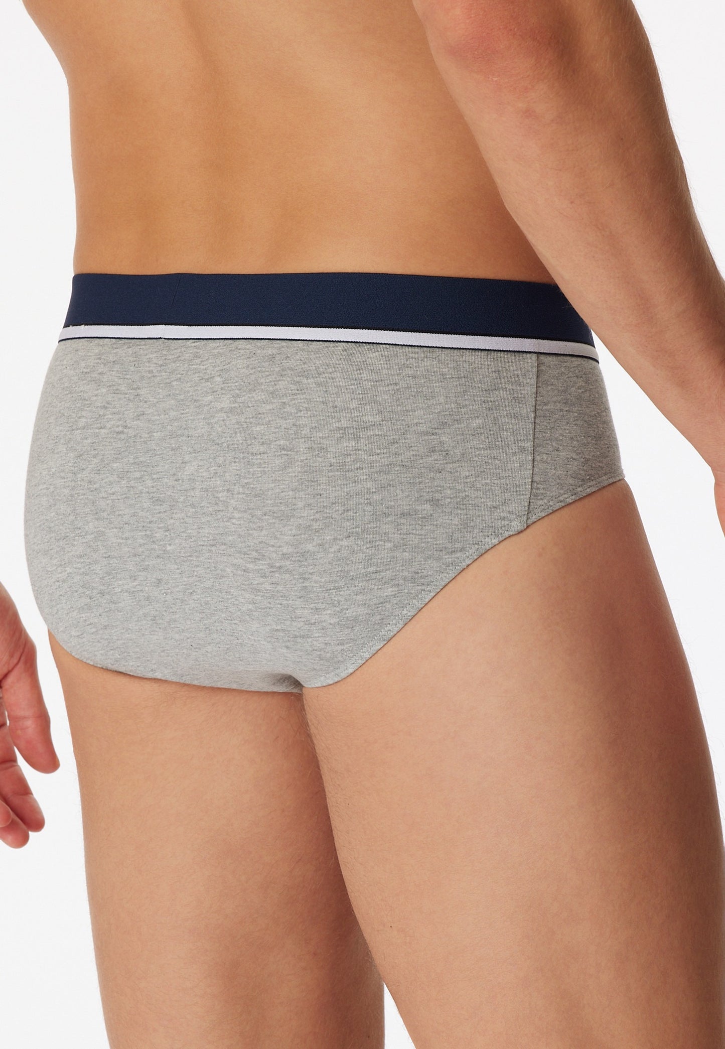 179571-909 Schiesser Rio briefs 3-pack organic cotton woven elastic waistband multicolored - 95/5