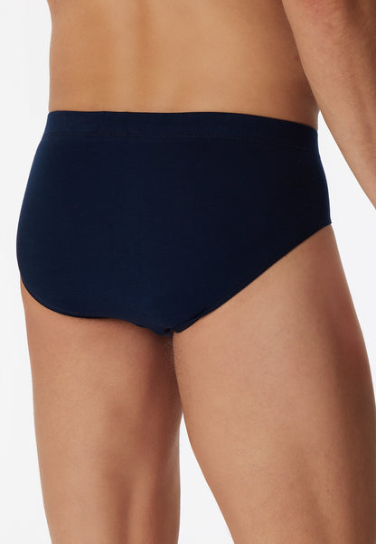 179572-803 Schiesser Bikini 3-pack organic cotton dark blue - 95/5