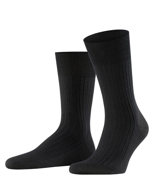 Bristol Pure Herren Socken
aus feinster Merinowolle
Farbe black