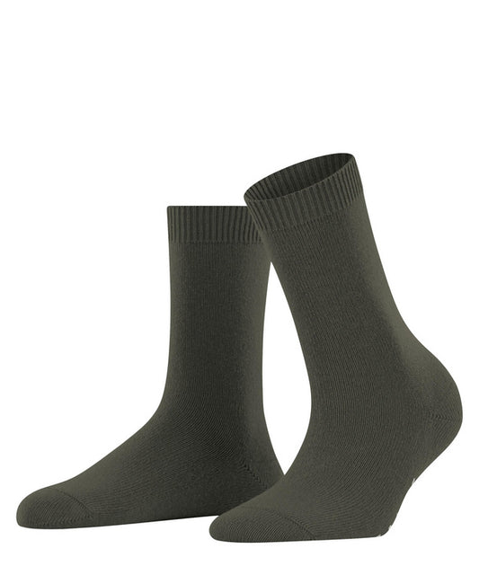 Cosy Wool Damen Socken
mit Schurwolle und Kaschmir
Farbe military