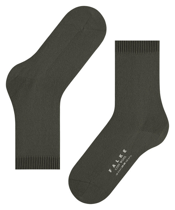 Cosy Wool Women Socks
with virgin wool and cashmere
Colour: military