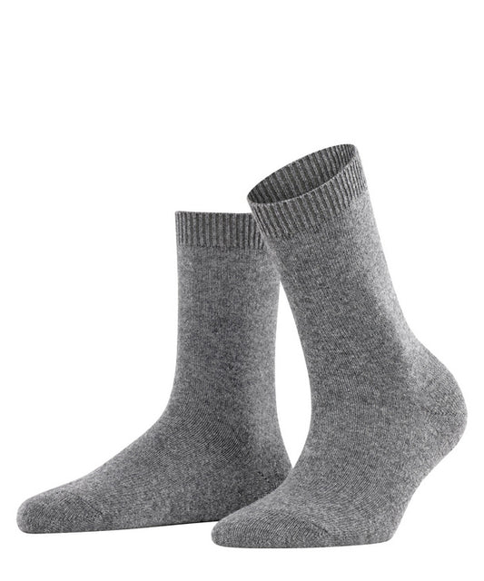 Cosy Wool Damen Socken
mit Schurwolle und Kaschmir
Farbe greymix