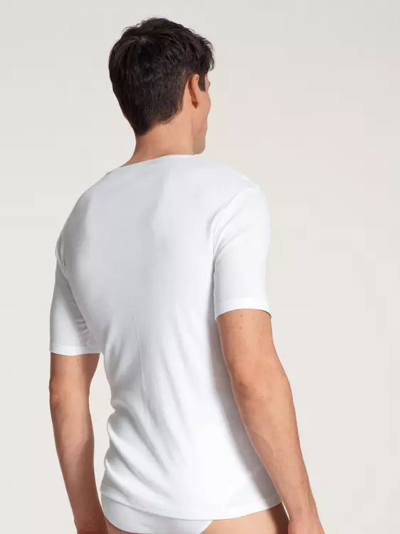 T-Shirt, CLASSIC COTTON 1:1 CALIDA art. 14310 blanc.