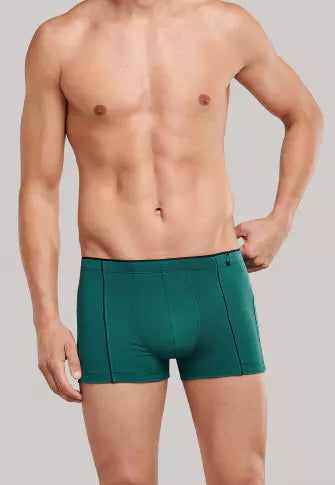 Shorts piping in dark blue green - 95/5