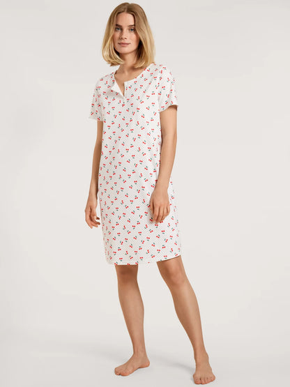 CALIDA FRUITY DREAMS Chemise de nuit à manches courtes, longueur 95cm