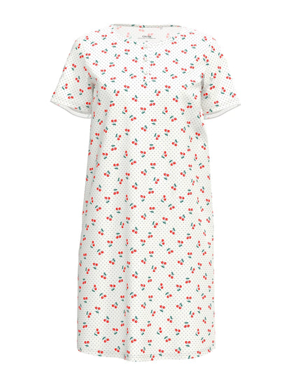 CALIDA FRUITY DREAMS Chemise de nuit à manches courtes, longueur 95cm