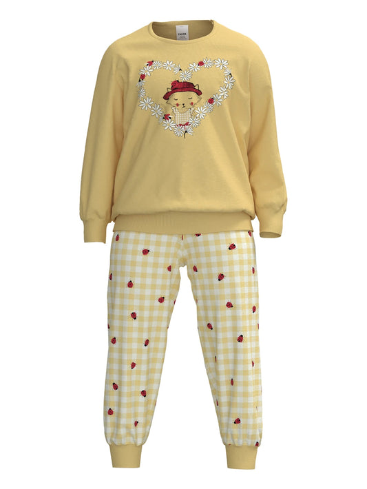 CALIDA
TODDLERS LADYBIRD
Children's Cuffed Pyjamas