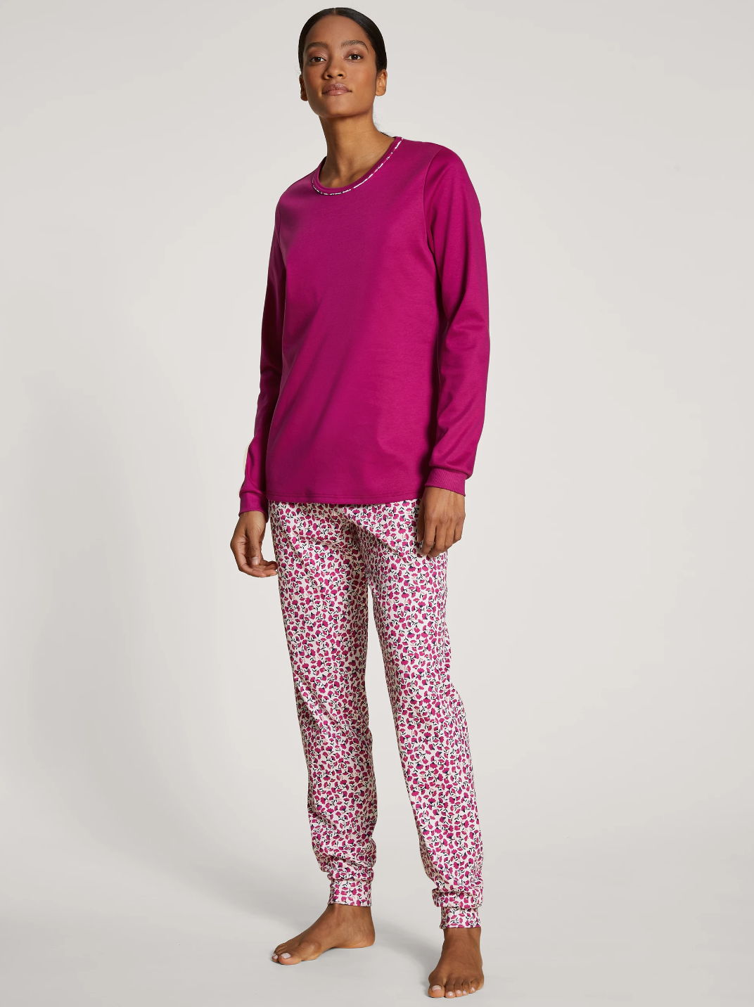CALIDA MIDNIGHT DREAMS Pyjama avec bords élastiques