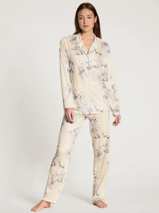 CALIDA MOONLIGHT DREAMS Pyjama boutonné sur toute la longueur